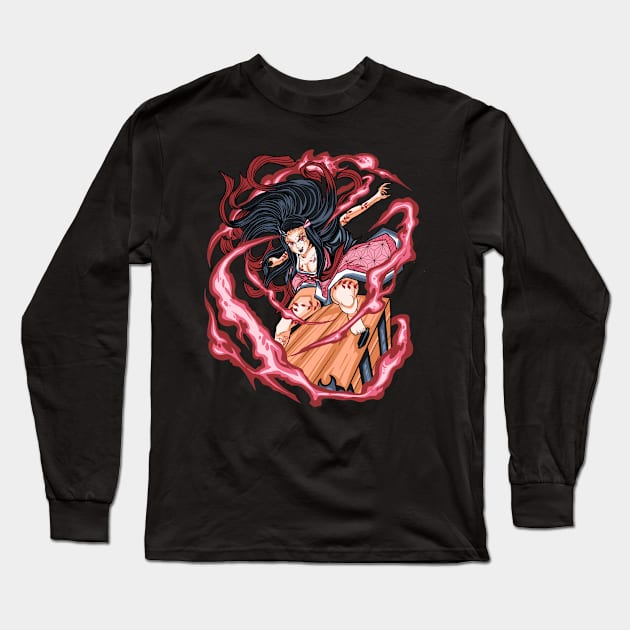 Sister Demon Long Sleeve T-Shirt by JONHD